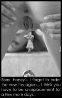 collage pussy monochrome domination bondage shrunken_man dialogue hung sex_toy goobi tied_to_sex_toy