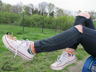 collage nude shrunken_man outdoors on_foot ripped_jeans littlesmall nike_thea