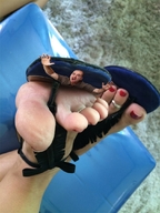collage feet toes domination in_shoe sandals foot_crush shrunken_man pedicure toe_ring msku