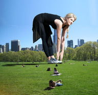 giantess collage city blonde park wonderslug skyscraper grass sneakers stretching stephanie_leigh_schlund