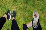crush collage blood foot_crush shrunken_man nike running_shoes nike_thea