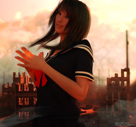 giantess point_of_view jetslasher digital_render ai_tanaka
