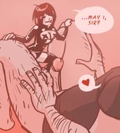 drawing color penis shrunken shrunken_woman
