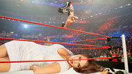 collage brunette lying_down mini_giantess looking_at_viewer fans wrestling_ring sports_arena captain_rand wrestler