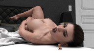 breasts nude mouth slave shrunken_men digital_render amgipi