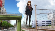 giantess city tights uniform digital_render