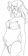 drawing insertion manga anime sequence elf shrunken_men lineart kissa-g