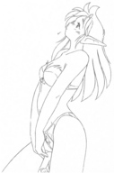 drawing insertion manga anime sequence elf shrunken_men lineart kissa-g