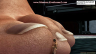giantess feet toes barefoot shrunken_man toe_kiss digital_render giantess-erodreams2