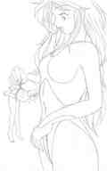 drawing insertion manga anime sequence rape elf shrunken_men lineart kissa-g