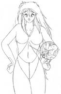 drawing vore manga anime sequence elf shrunken_men lineart kissa-g