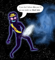drawing giantess nude giga implied_insertion galaxy blue_skin cosmic_giantess gijinka racemaster7 galactic