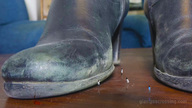 crush collage low_angle boots shrunken_men shrunken_woman boot loryelle