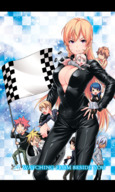 drawing manga blonde color large_breasts long_hair cleavage blue_hair red_hair skimpy_clothing food_wars shokugeki_no_souma erina_nakiri