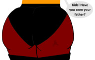 drawing color butt shrunken_man trapped mrs._incredible the_incredibles elasti-girl atinyguy