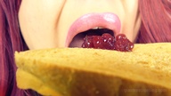 collage mouth shrunken_people food advertisement imminent_vore loryelle