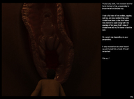 nude pussy masturbation aroused cum barefoot story shrunken_man looking_up labia shaven dialogue digital_render openhighhat