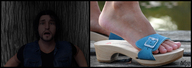 collage feet sandals shrunken_man under_foot starkadhr