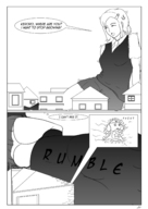 drawing growth giantess panties city comic monochrome destruction clothed sitting foot_crush looking_down thigh_highs dialogue keroro catart18 keroro_gunso angol_mois