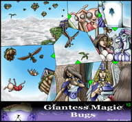 drawing dragoness manga alien color anime dragonesslife giantesses giantess_magic_bugs