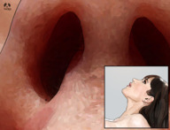 drawing micro color brunette shrunken_man nose pandoza nostrils detail