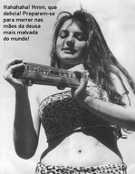 giantess collage monochrome long_hair handheld story bus edison leopard_bra bare_midriff