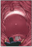 drawing giantess vore comic shrunken shrunken_man swallowed sona doujinsak