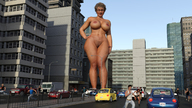 nude glasses looking_down vehicles outdoors milf crowds running_away hand_on_hips digital_render galiagan