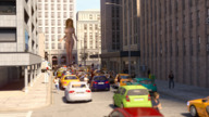 giantess panic city_street digital_render lfcfan rfdcomics