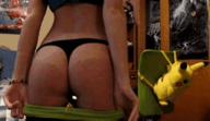 butt animation shrunken_man entrapment female_domination trapped last_chance
