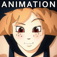 drawing color large_breasts cleavage smiling witch animation shrunken_woman voluptuous freckles ashkiiwolf