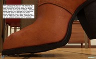 crush feet comic shoes slave boots foot_crush teacher shrunken_man underneath under_foot classroom digital_render professor aaabbbzzz
