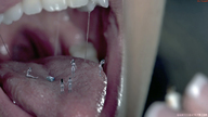 giantess collage nude saliva shrunken_men giantess_katelyn shrunken_woman open_mouth imminent_vore digital_render giantess_lover45