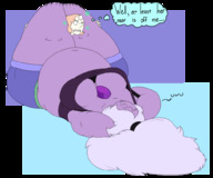 drawing white_hair mini_giantess garnet between_legs ssbbw big_butt purple_skin pearl steven_universe