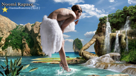 collage high_heels topless waterfall horse bending_over looking_down outdoors giantessbuster209