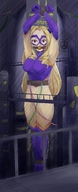 drawing giantess city blonde long_hair bondage mask gag outdoors dankestofdans