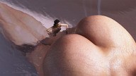 breasts nude blonde butt bath water wet brunette shrunken_woman bathroom digital_render morning lfcfan adeline viktoria