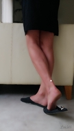 collage feet in_shoe legs shrunken_man suit under_foot slippers imminent_crush