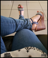 collage high_heels jeans shoes domination foot_crush shrunken_man trapped pedicure digital_render starkadhr