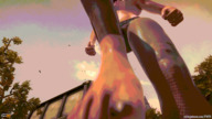 giantess feet sweat foot_crush worship rpg animation game smelly trampling fwfs