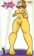 drawing growth nipples giantess nude color dialogue isabelle animal_crossing nafyo-toons