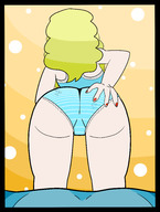 drawing panties blonde clothed inside bending_over looming long entrapment hair nanogts