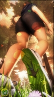 low_angle foot_crush unaware shrunken_man grass sneakers point_of_view digital_render kylec98 sportswear stock_on_sole