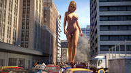 breasts nipples giantess nude pussy city blonde rampage brunette scared street walking running panic onlookers shaven crowds digital_render lfcfan papayoya ascension