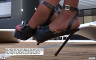 high_heels domination story foot_worship shrunken_man digital_render narration aaabbbzzz