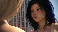 giantess nude city blonde mouth rampage buildings brunette scared lips sucking giantesses mouth_play digital_render bullies lfcfan papayoya ascension