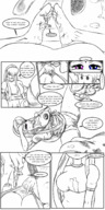 drawing giantess feet comic monochrome long_hair domination animation submission feet_slave omegavjl
