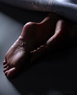 nude barefoot bed lying_down shrunken_man close_up lounging pedicure asleep digital_render caddy caddyisraddy