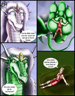 drawing giantess dragoness color anime story paws foot_crush dragonesslife aya eve