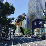 giantess collage city asian street golf vehicles kyojingirls